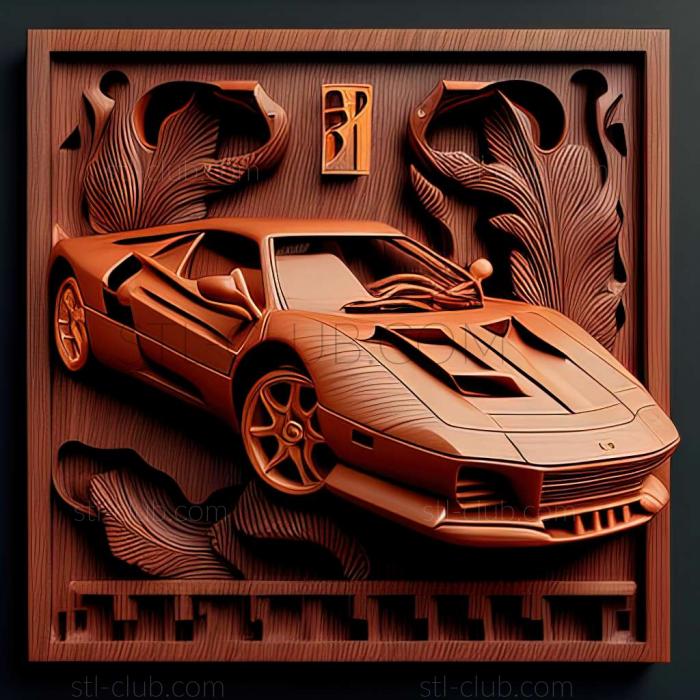 3D мадэль Ferrari 328 (STL)